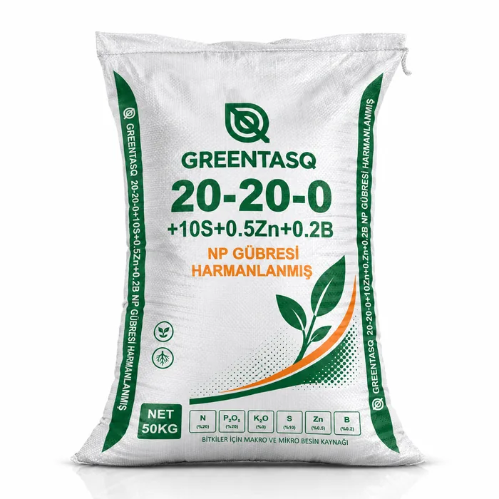 NP 20-20-0 + 10S + 0.5Zn + 0.2B — GREENTASQ