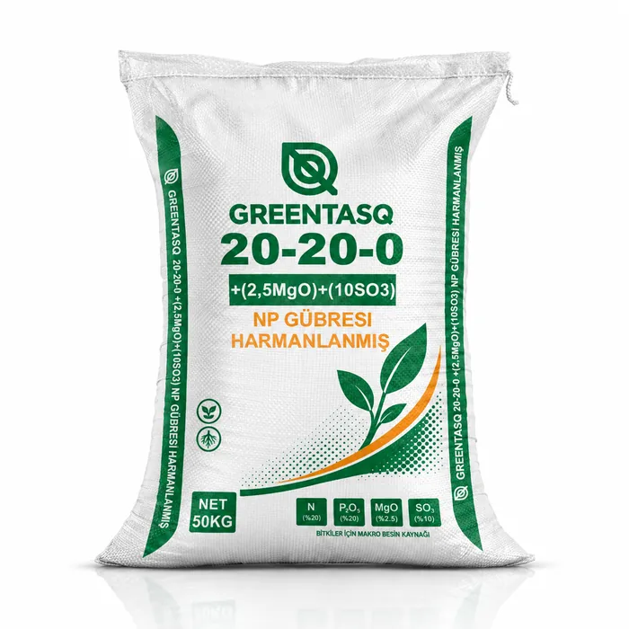 NP 20-20-0 + 2.5MgO + 10SO₃ — GREENTASQ