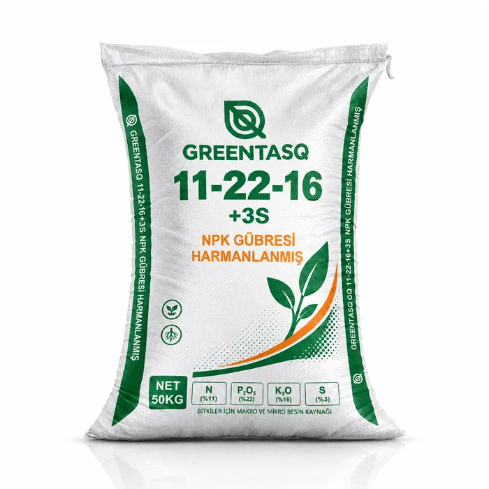 NPK 11-22-16 + 3.4S — GREENTASQ