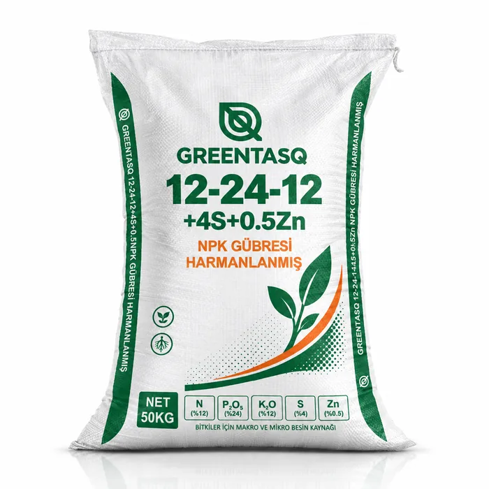 NPK 12-24-12 + 4S + 0.5Zn — GREENTASQ