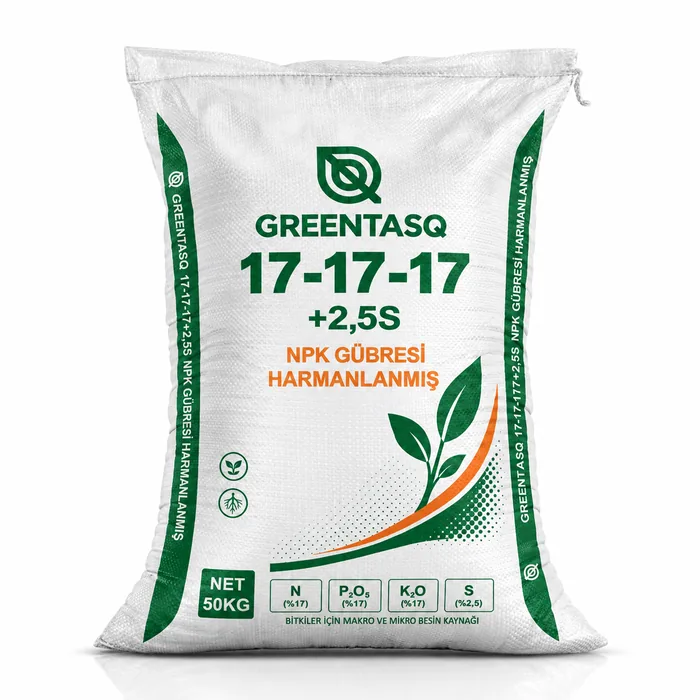 NPK 17-17-17 + 2.5S — GREENTASQ