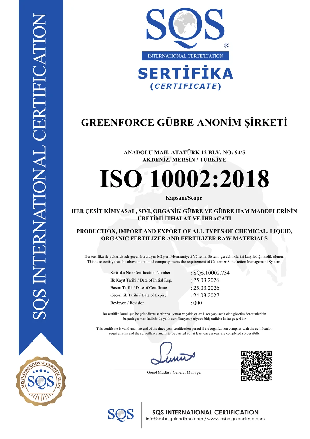 ISO 10002:2018
