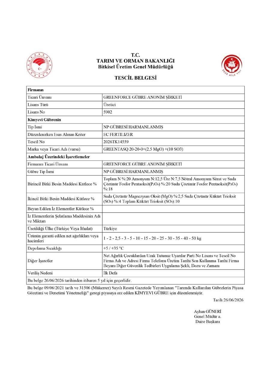Tescil NP